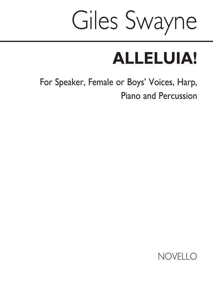 Alleluia! For SSA